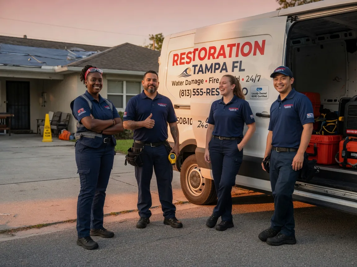 Water Damage Restoration company in Marquez, TX